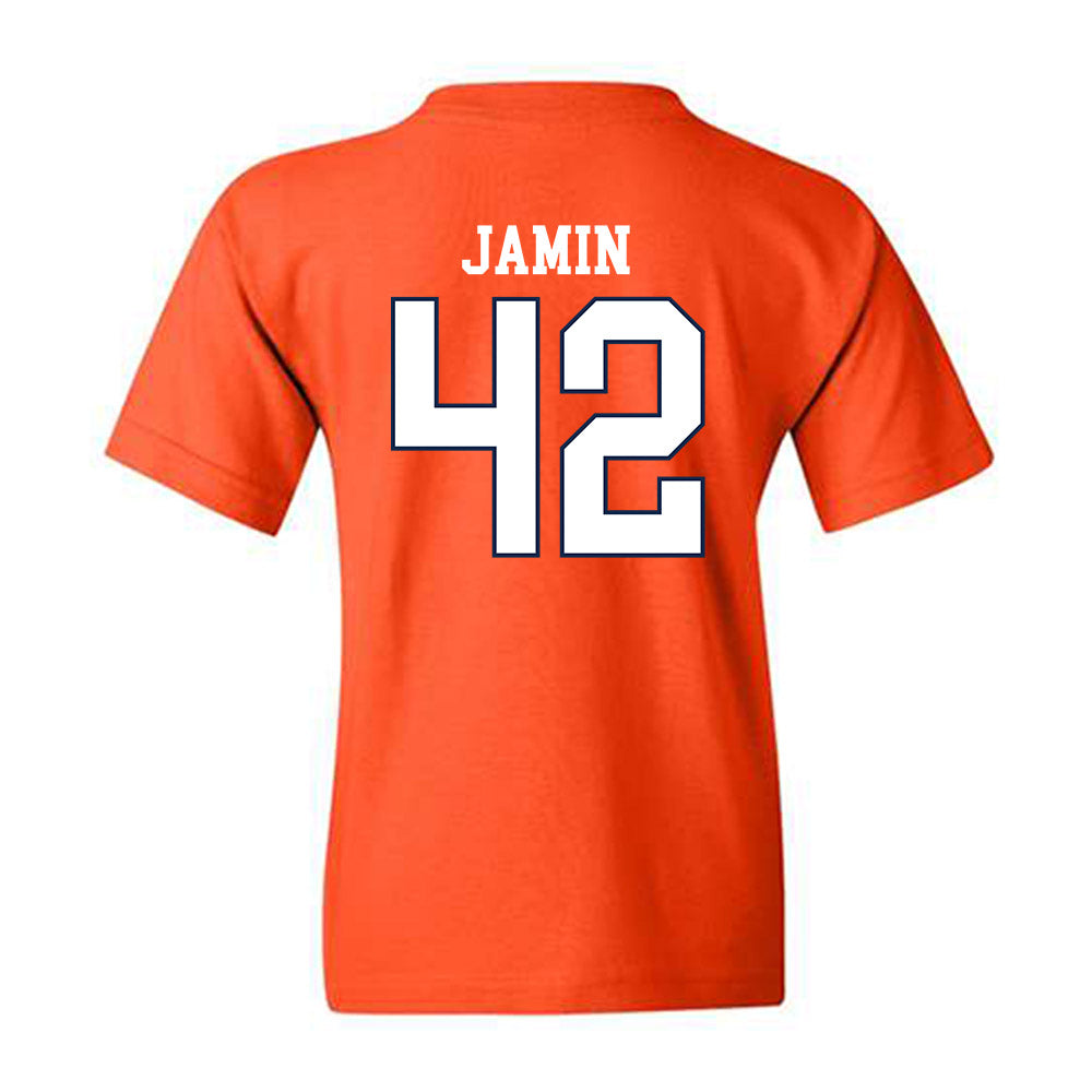 Virginia - NCAA Men's Lacrosse : Luke Jamin - Replica Shersey Youth T-Shirt-1