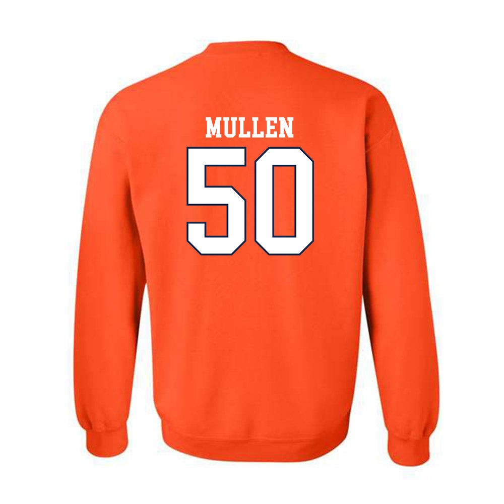 Virginia - NCAA Men's Lacrosse : Tucker Mullen - Replica Shersey Crewneck Sweatshirt-1