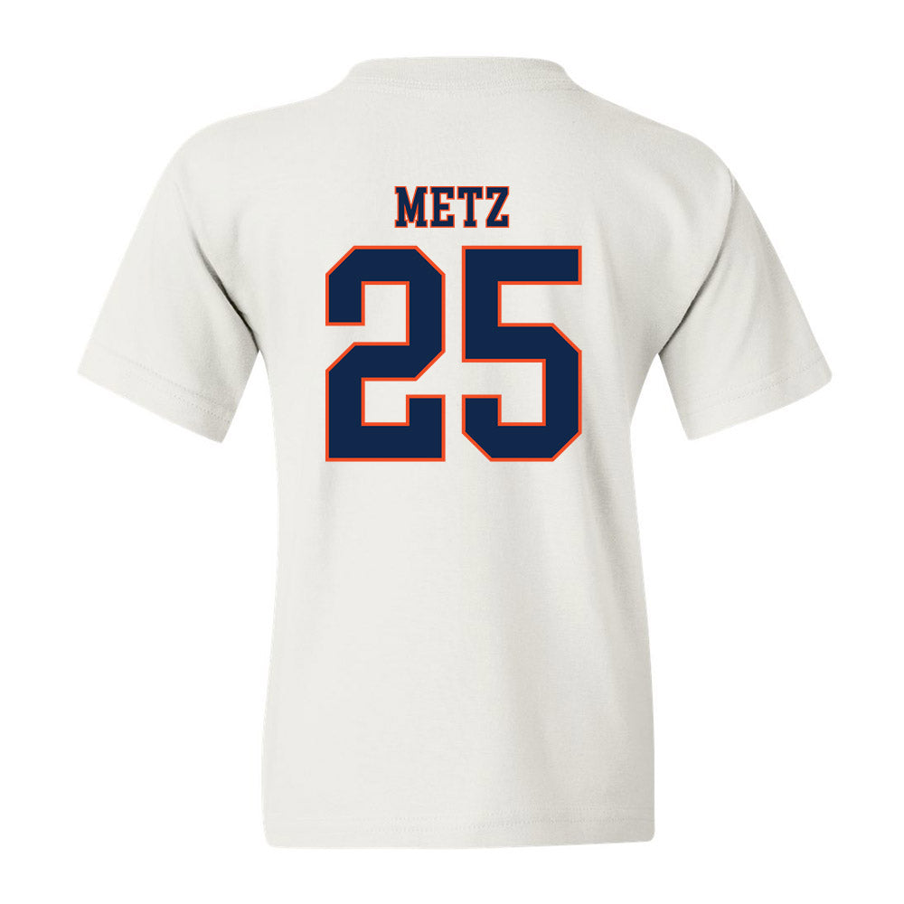 Virginia - NCAA Men's Lacrosse : Henry Metz - Youth T-Shirt Replica Shersey