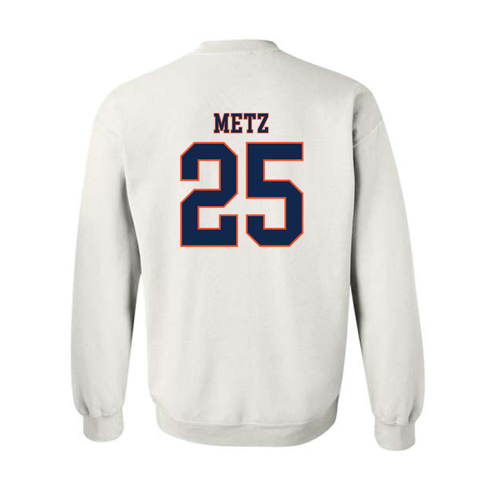 Virginia - NCAA Men's Lacrosse : Henry Metz - Crewneck Sweatshirt Replica Shersey