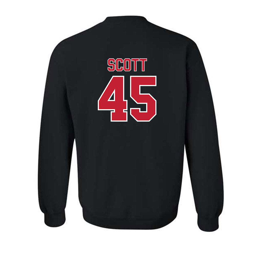 Utah - NCAA Baseball : Griffin Scott - Replica Shersey Crewneck Sweatshirt-1