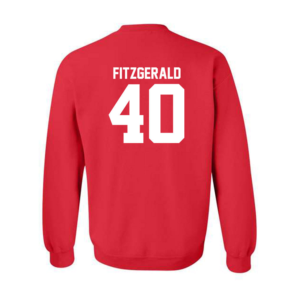 Utah - NCAA Football : Paul Fitzgerald - Replica Shersey Crewneck Sweatshirt
