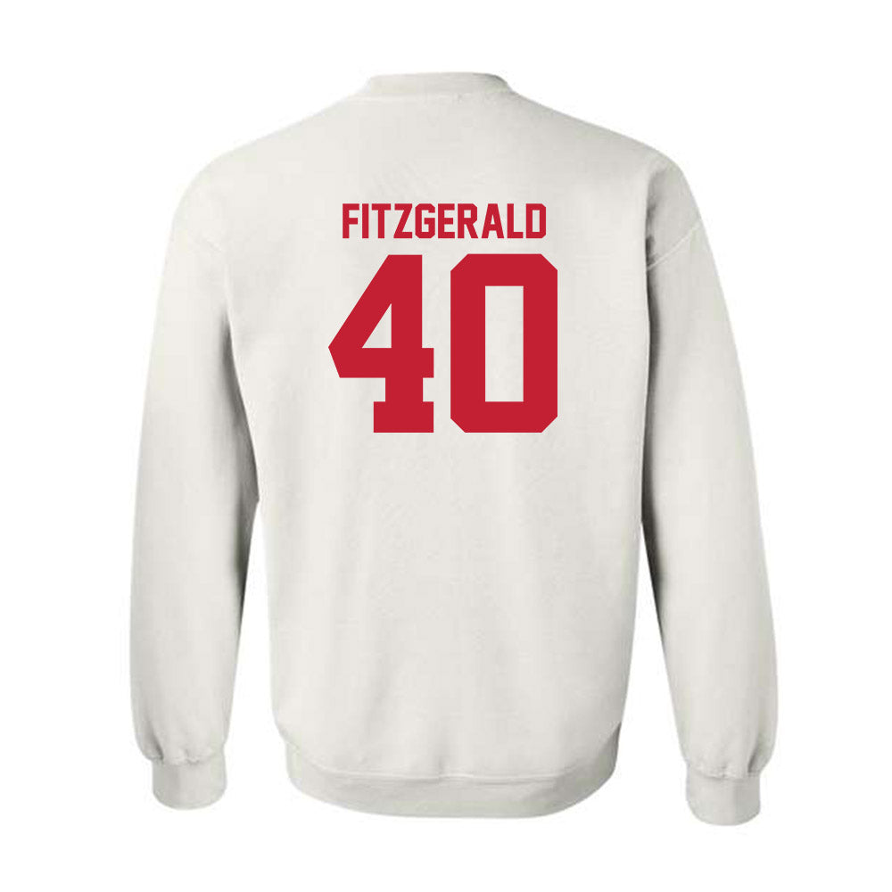 Utah - NCAA Football : Paul Fitzgerald - Replica Shersey Crewneck Sweatshirt