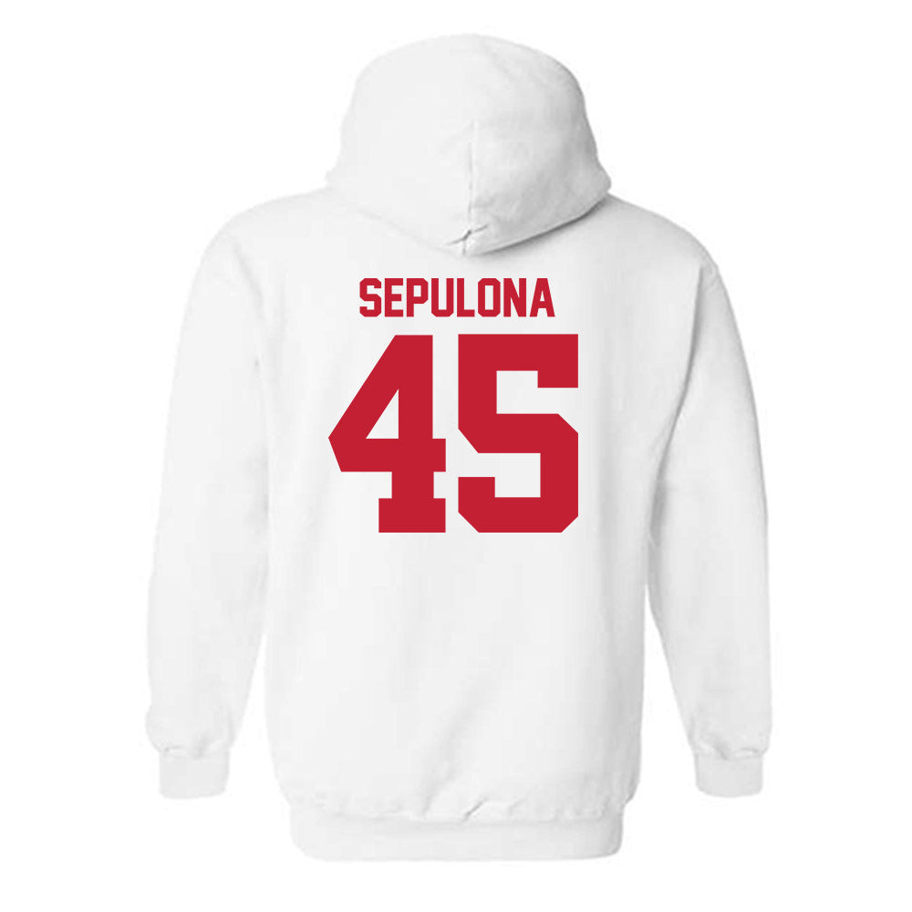 Utah - NCAA Football : Pupualii Sepulona - Replica Shersey Hooded Sweatshirt-1