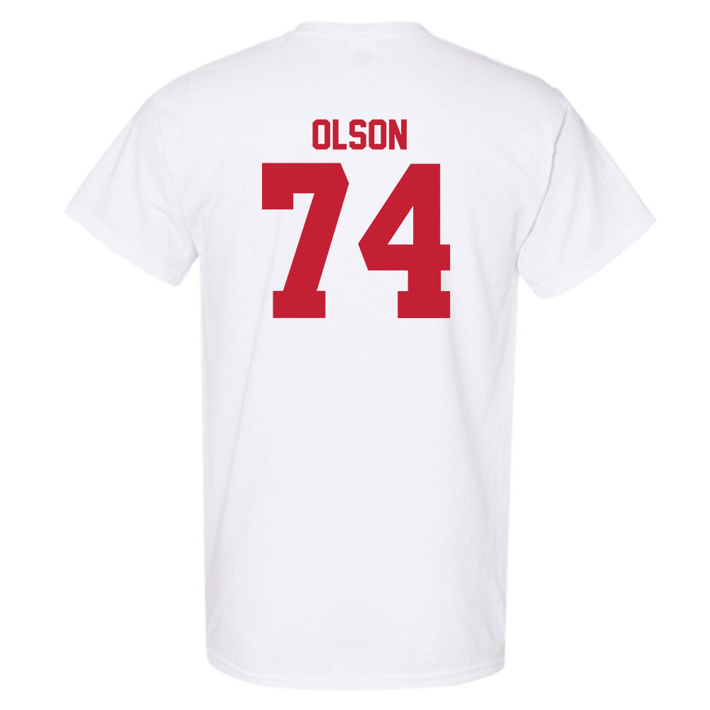 Utah - NCAA Football : Keith Olson - Replica Shersey T-Shirt-1
