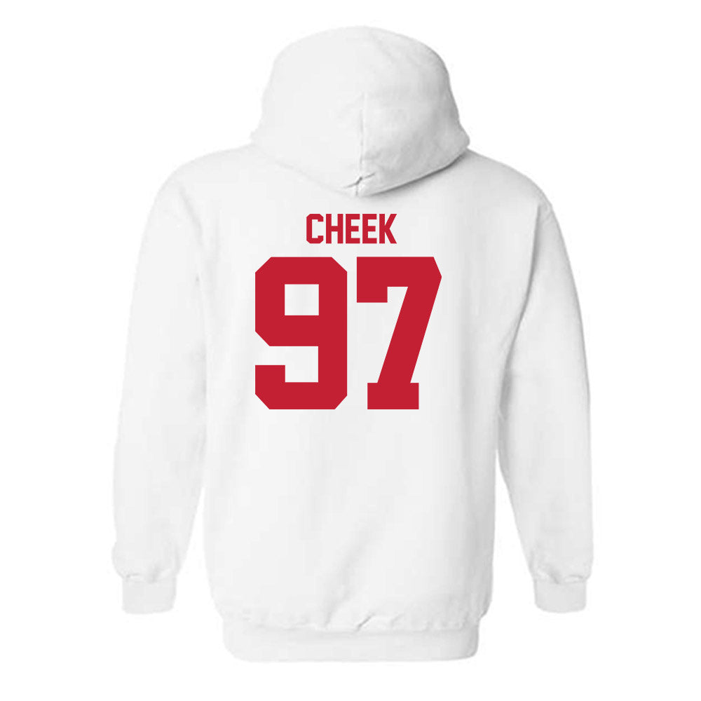 Utah - NCAA Football : Joseph Cheek - Replica Shersey Hooded Sweatshirt-1
