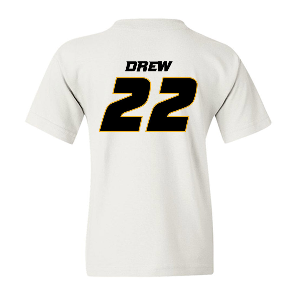 Missouri - NCAA Baseball : Kadden Drew - Replica Shersey Youth T-Shirt-1