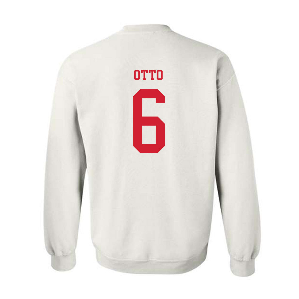 Utah - NCAA Women's Basketball : Evelina Otto - Replica Shersey Crewneck Sweatshirt-1