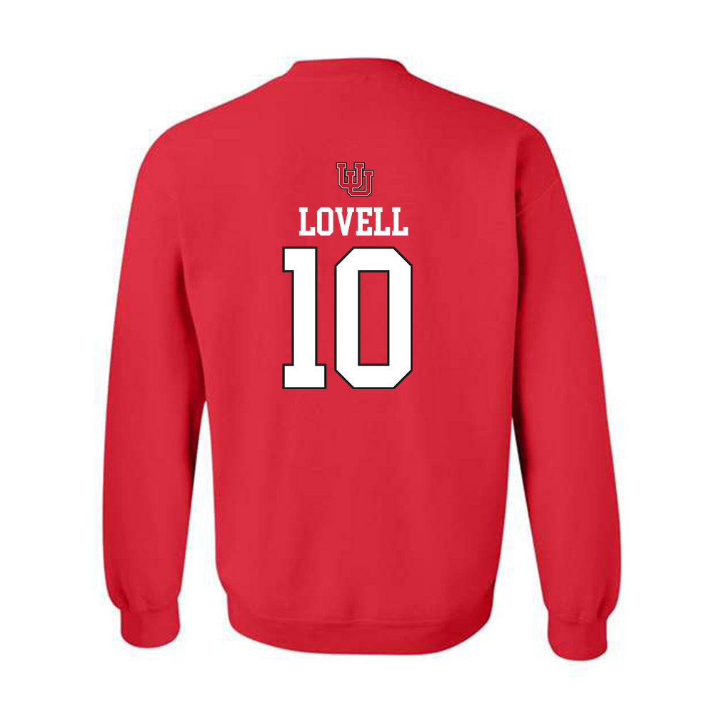 Utah - NCAA Women's Soccer : Londyn Lovell - Replica Shersey Crewneck Sweatshirt-1