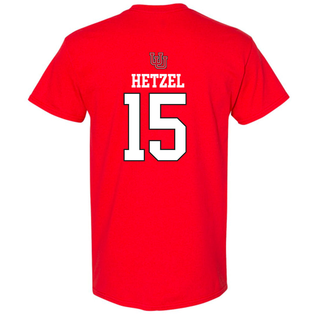 Utah - NCAA Women's Soccer : Ava Hetzel - Replica Shersey T-Shirt-1