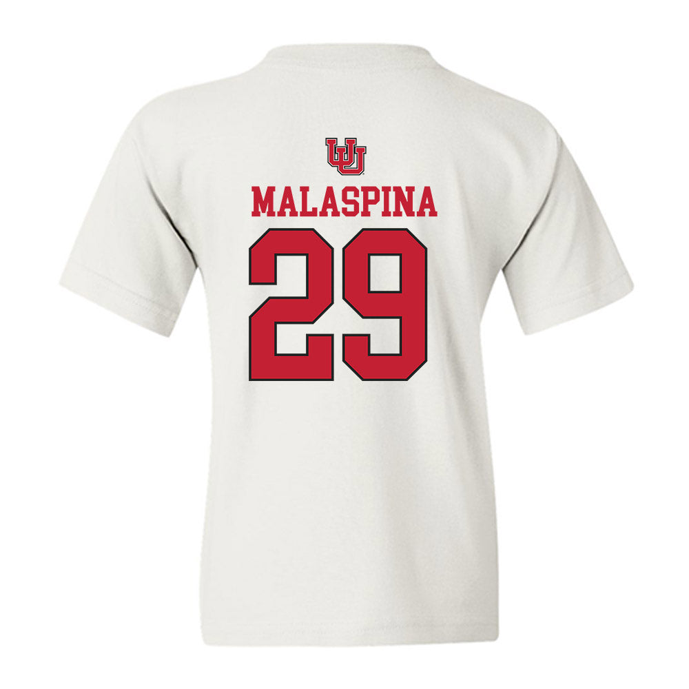 Utah - NCAA Women's Soccer : Alexa Malaspina - Replica Shersey Youth T-Shirt-1