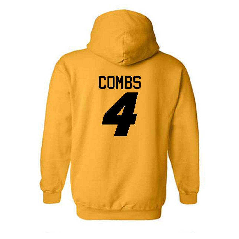 Missouri - NCAA Women's Soccer : Callaway Combs - Replica Shersey Hooded Sweatshirt-1