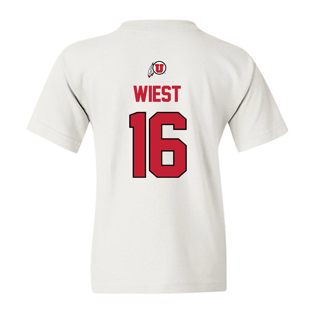 Utah - NCAA Women's Volleyball : Devyn Wiest - Replica Shersey Youth T-Shirt-1