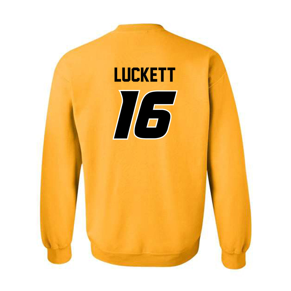 Missouri - NCAA Women's Volleyball : Trinity Luckett - Replica Shersey Crewneck Sweatshirt-1