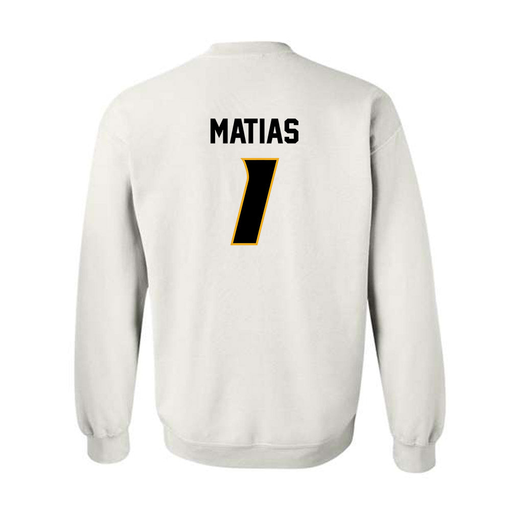 Missouri - NCAA Women's Volleyball : Zoey Matias - Replica Shersey Crewneck Sweatshirt-1