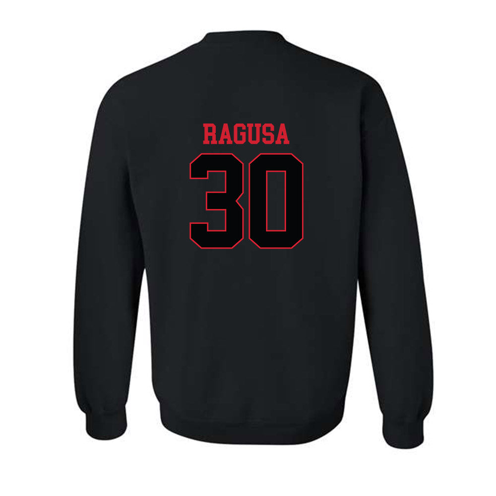 NC State - NCAA Baseball : Mikey Ragusa - Replica Shersey Crewneck Sweatshirt-1