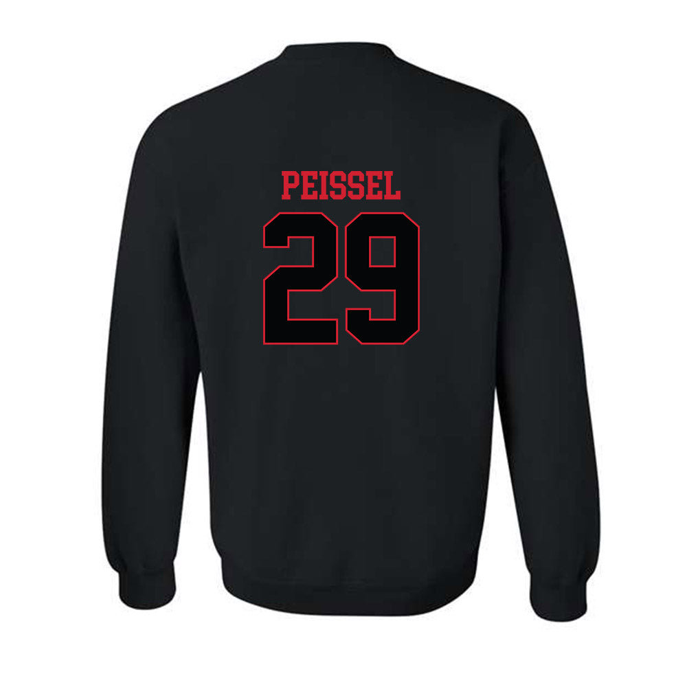 NC State - NCAA Baseball : Julien Peissel - Replica Shersey Crewneck Sweatshirt