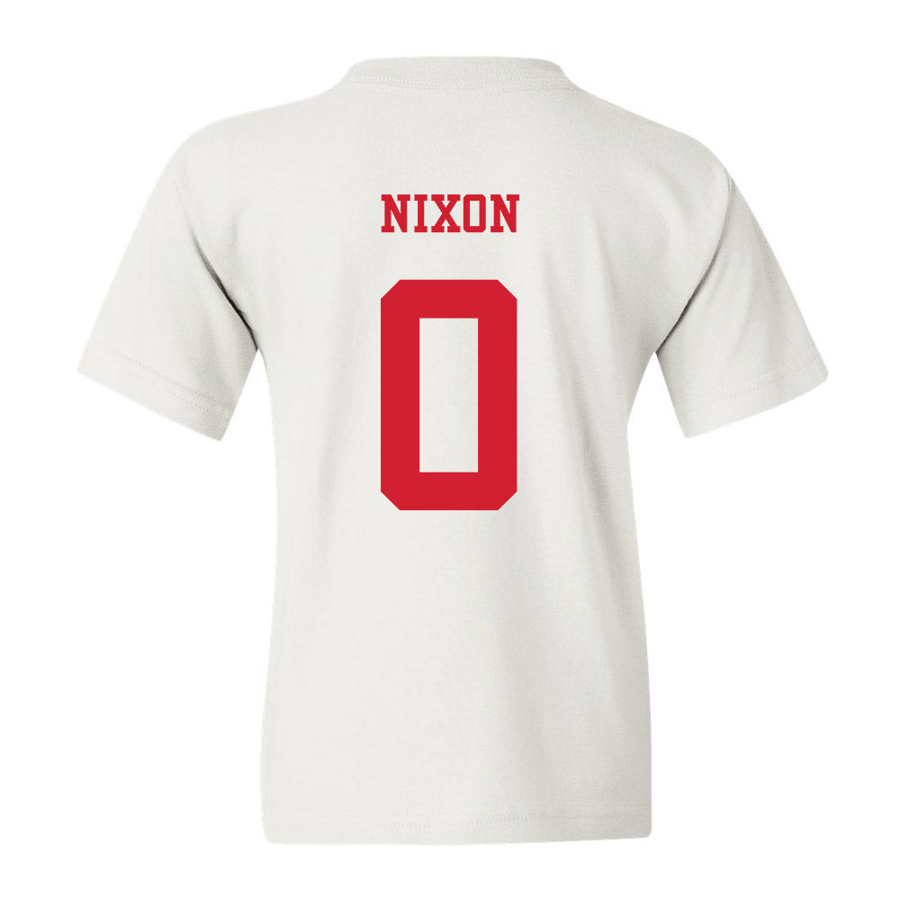 NC State - NCAA Baseball : Luke Nixon - Youth T-Shirt Replica Shersey