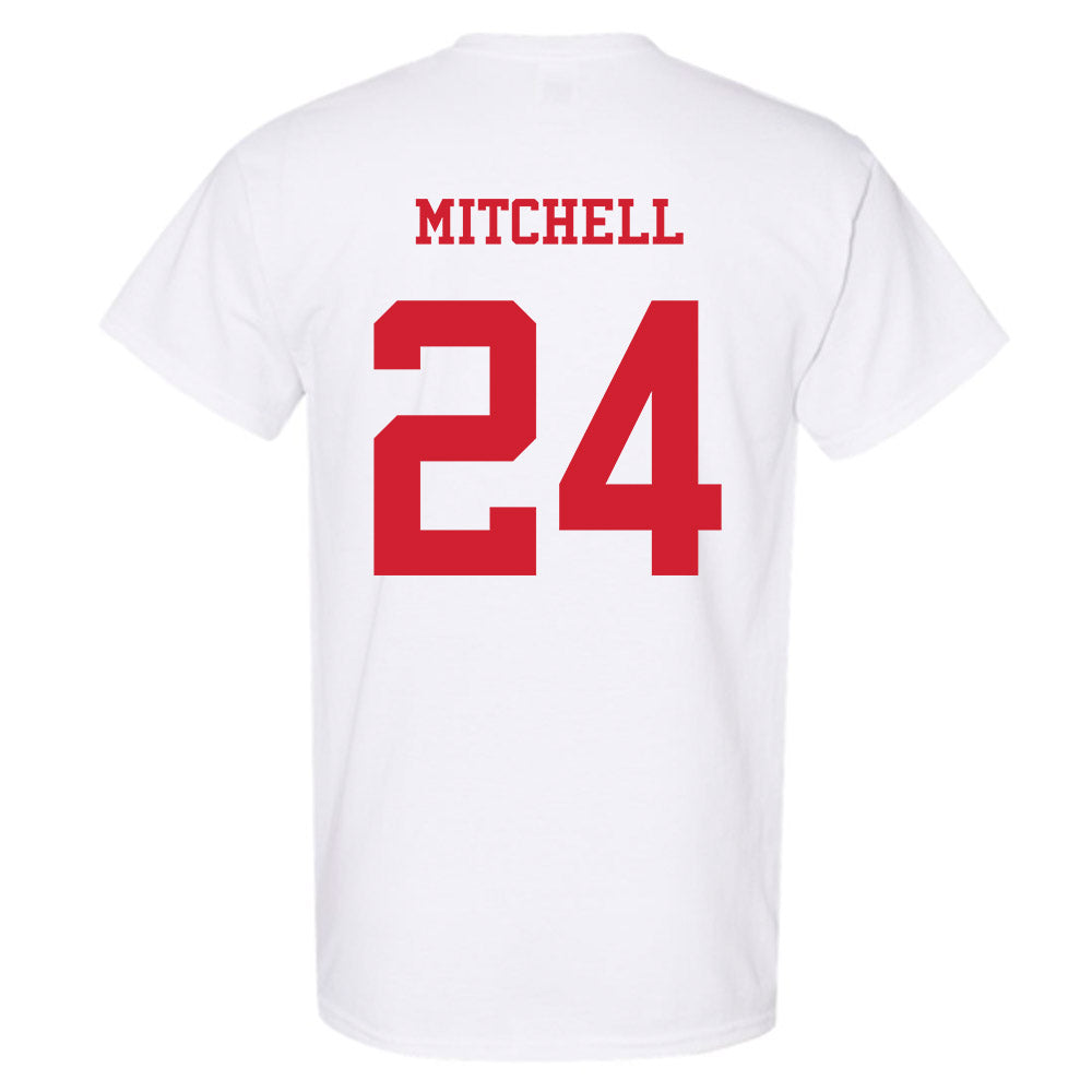NC State - NCAA Baseball : Devin Mitchell - Replica Shersey T-Shirt-1
