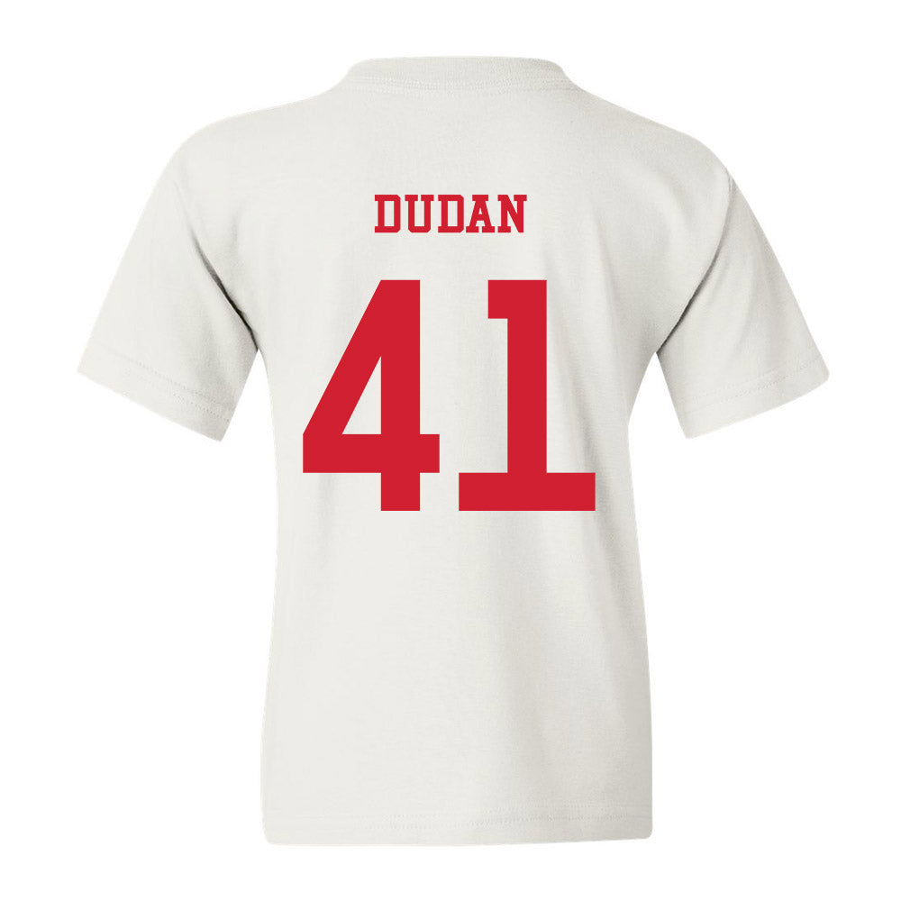 NC State - NCAA Baseball : Jacob Dudan - Youth T-Shirt Replica Shersey