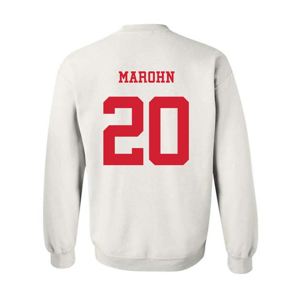 NC State - NCAA Baseball : Ryan Marohn - Crewneck Sweatshirt Replica Shersey