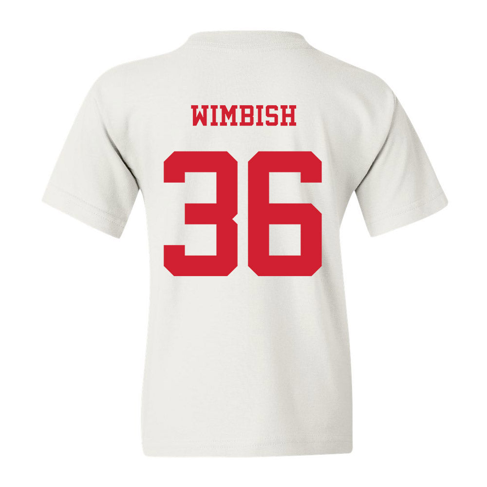 NC State - NCAA Baseball : Camden Wimbish - Youth T-Shirt Replica Shersey