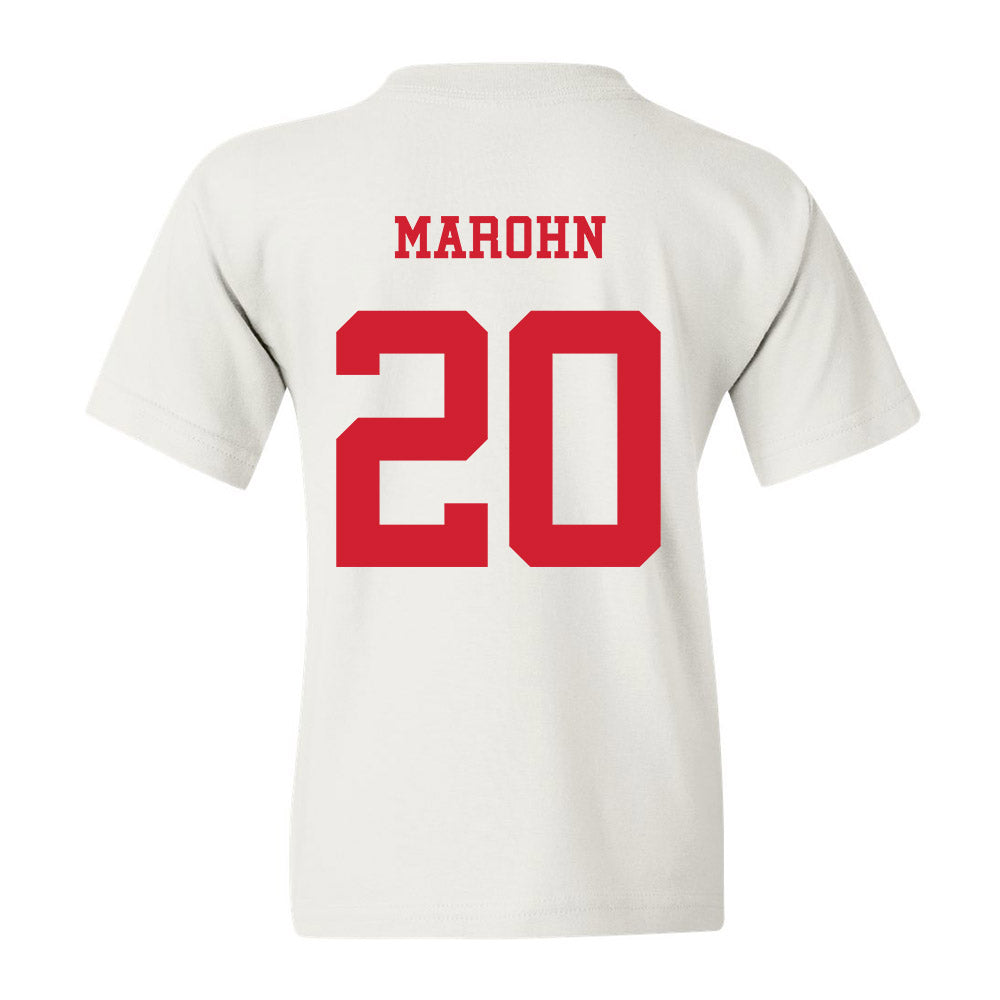 NC State - NCAA Baseball : Ryan Marohn - Youth T-Shirt Replica Shersey