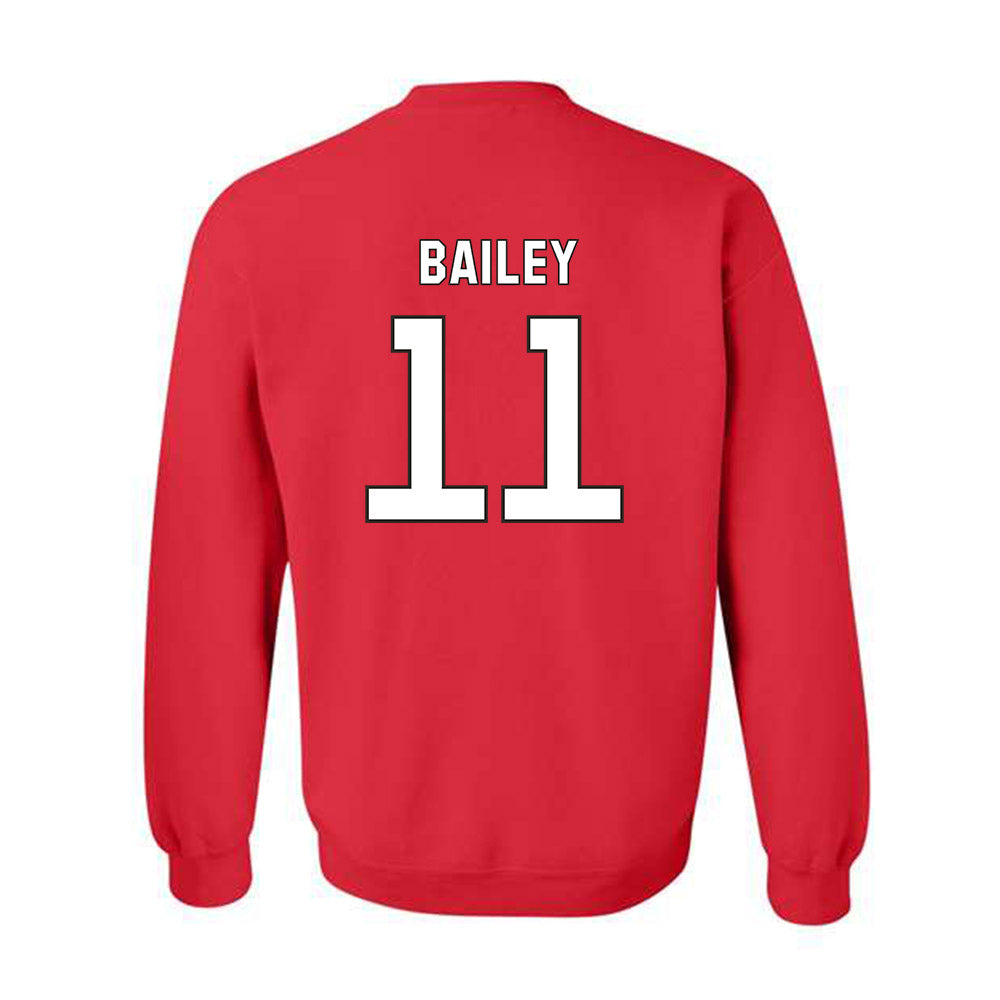 NC State - NCAA Football : Cedrick Bailey - Replica Shersey Crewneck Sweatshirt-1