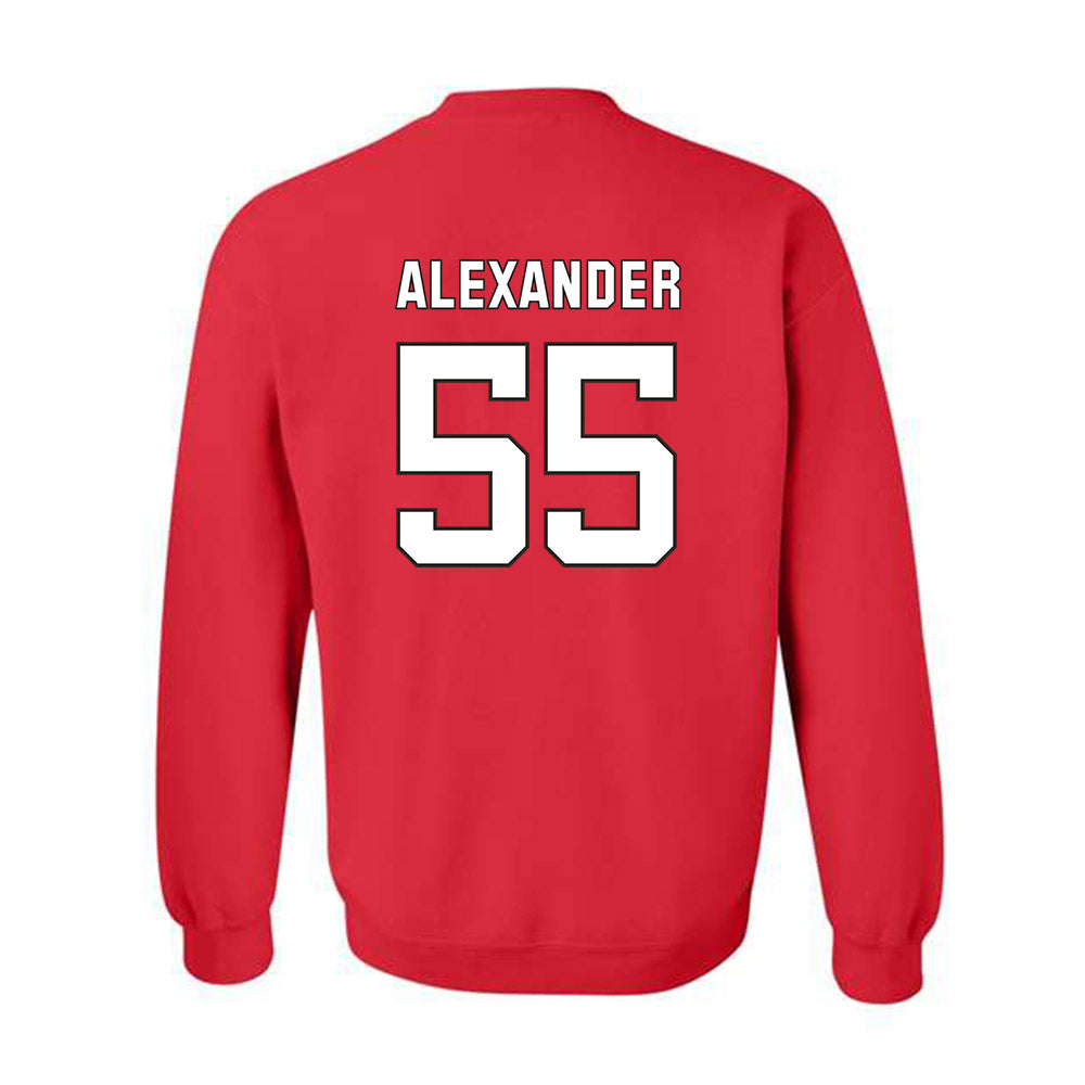 NC State - NCAA Football : Blair Alexander - Crewneck Sweatshirt