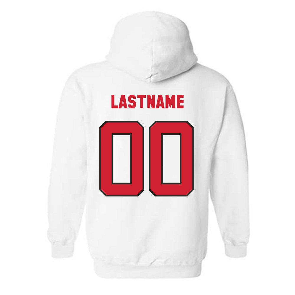 NCCU - NCAA Men's Basketball : Gage Lattimore - Replica Shersey Hooded Sweatshirt-0