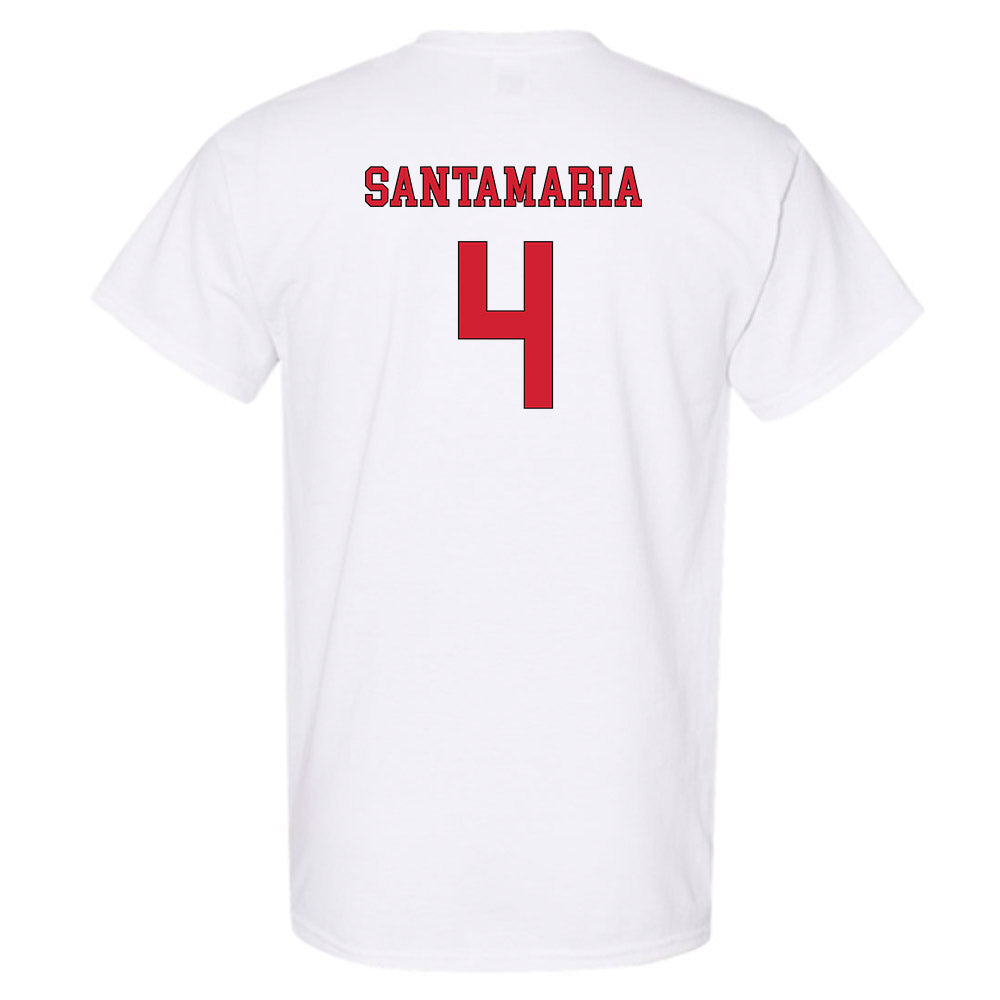 NC State - NCAA Men's Soccer : Carlos Santamaria - Replica Shersey T-Shirt-1