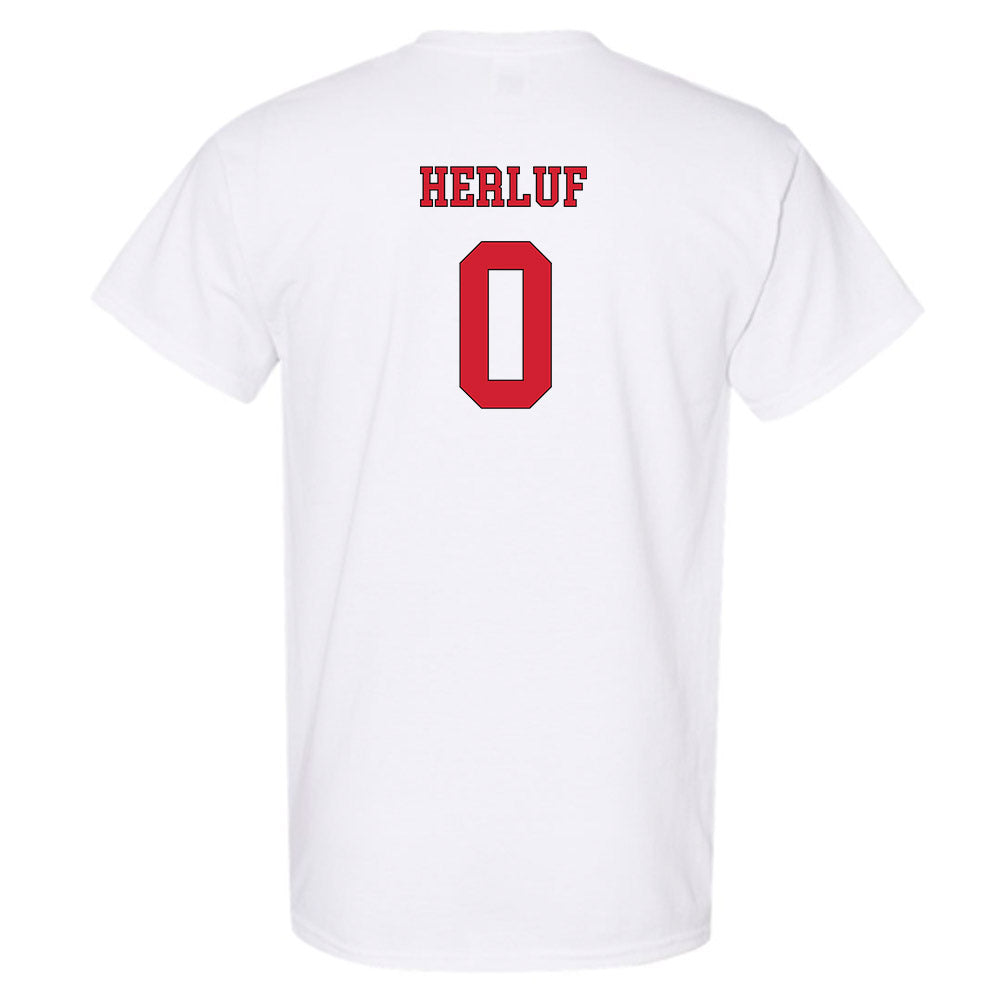 NC State - NCAA Men's Soccer : Christian Herluf - Replica Shersey T-Shirt-1