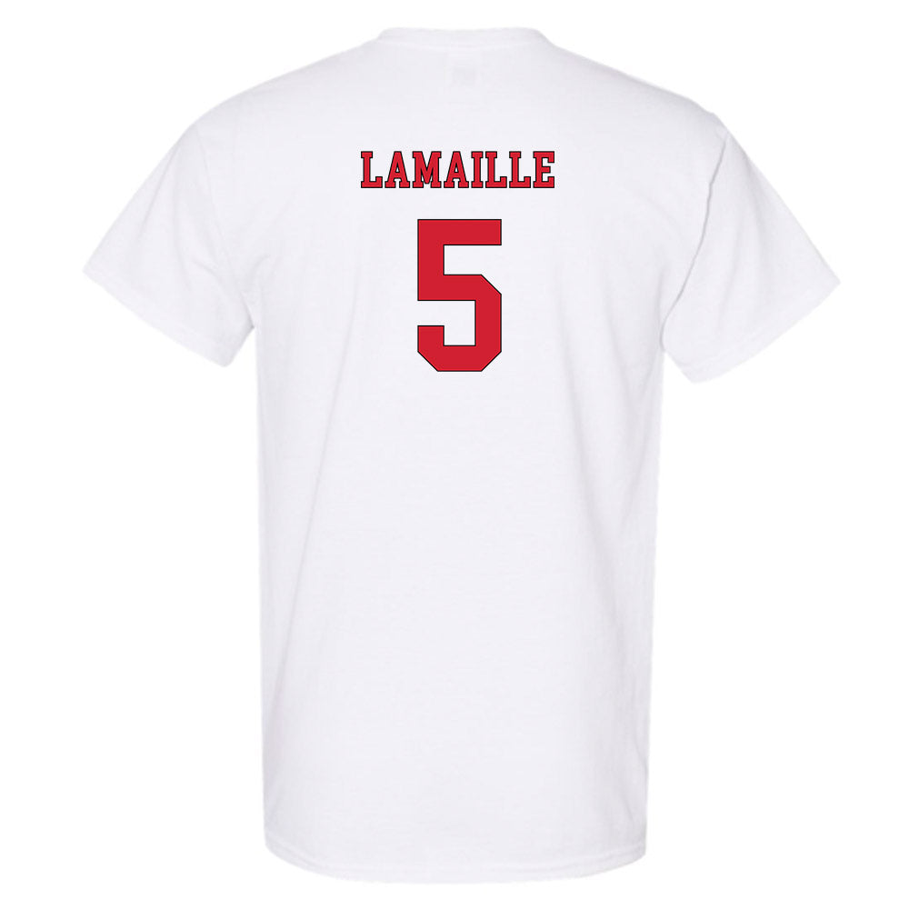 NC State - NCAA Men's Soccer : Thomas Lamaille - Replica Shersey T-Shirt-1