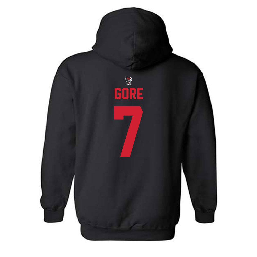 NC State - NCAA Softball : Wynne Gore - Hooded Sweatshirt Replica Shersey