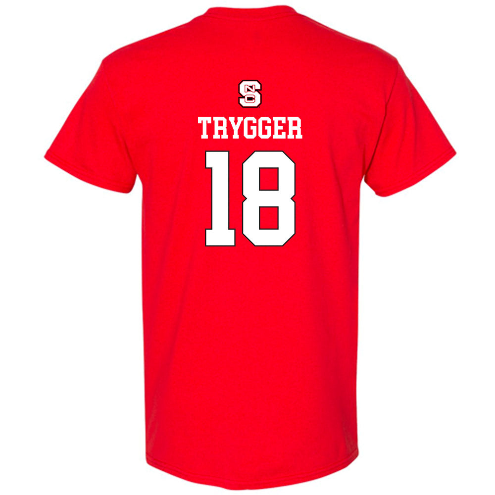 NC State - NCAA Women's Basketball : Tilda Trygger - Replica Shersey T-Shirt-1