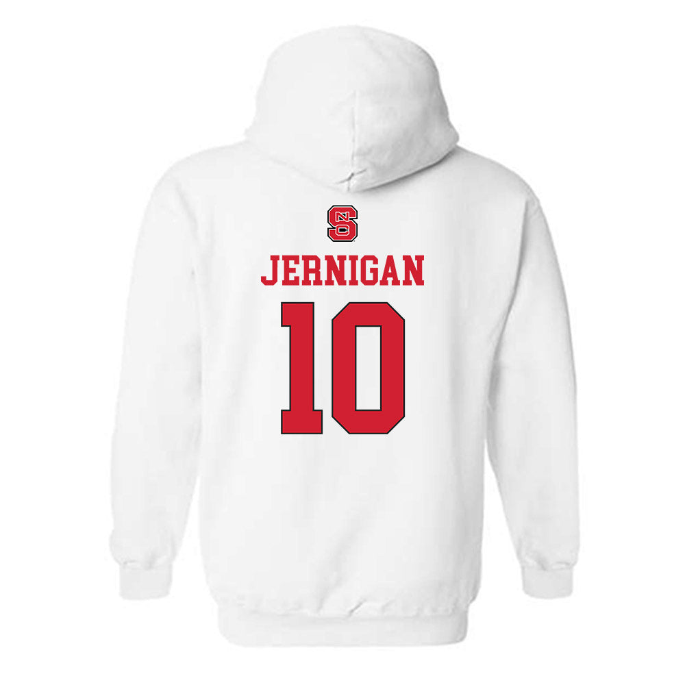 NC State - NCAA Women's Basketball : Adelaide Jernigan - Replica Shersey Hooded Sweatshirt-1
