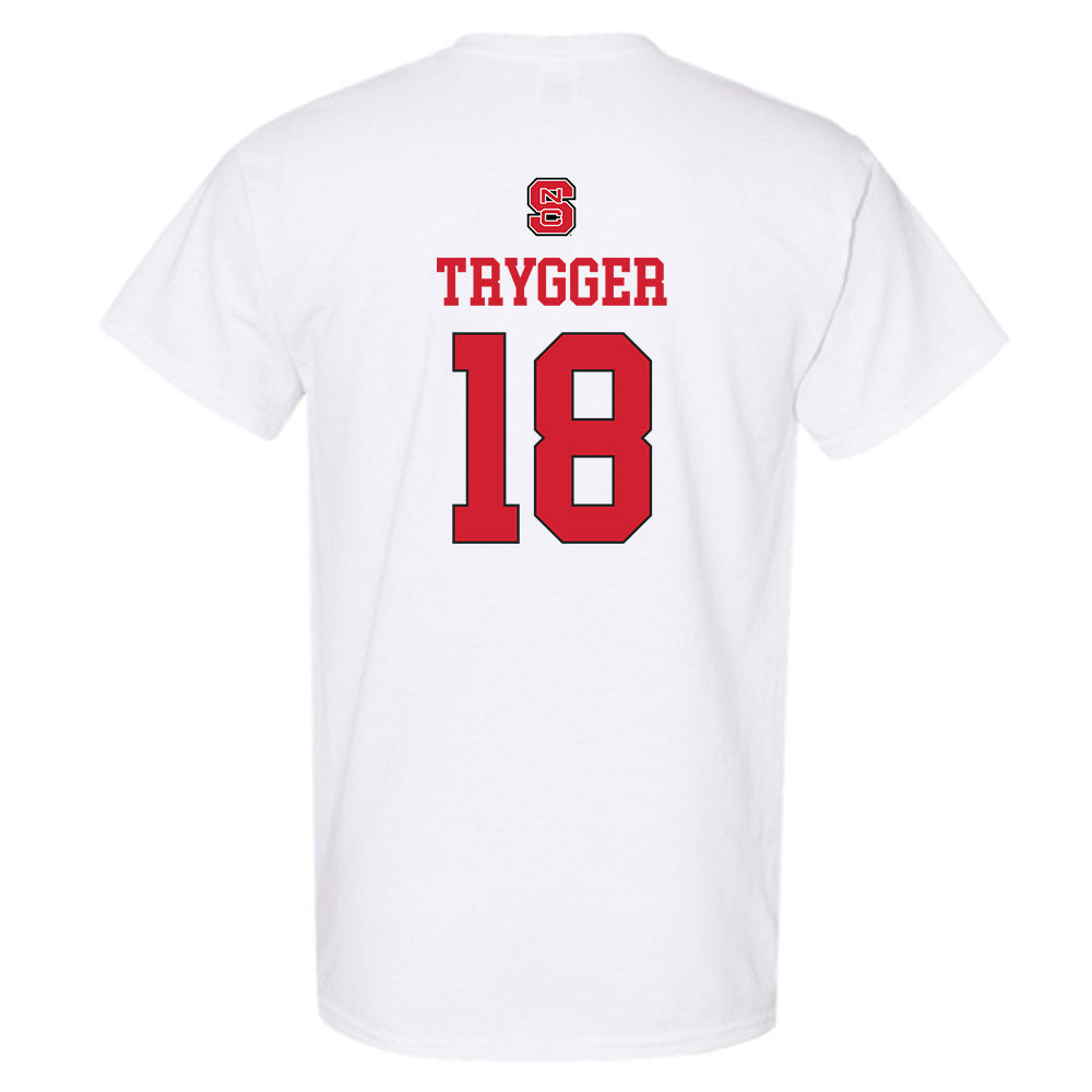 NC State - NCAA Women's Basketball : Tilda Trygger - Replica Shersey T-Shirt-1
