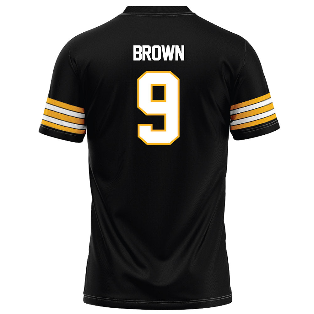 Towson - NCAA Football : Sean Brown - Black Jersey