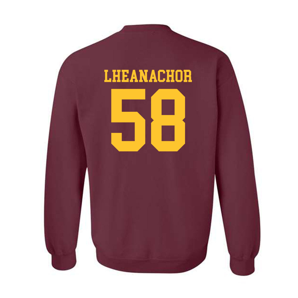 Arizona State - NCAA Football : Maxwell Lheanachor - Classic Shersey Crewneck Sweatshirt-1