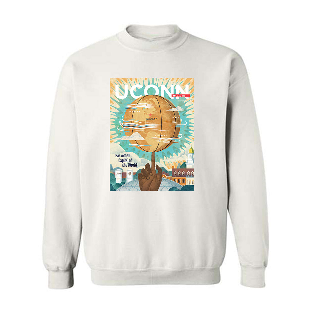 UConn - Globe v2 Crewneck Sweatshirt-0