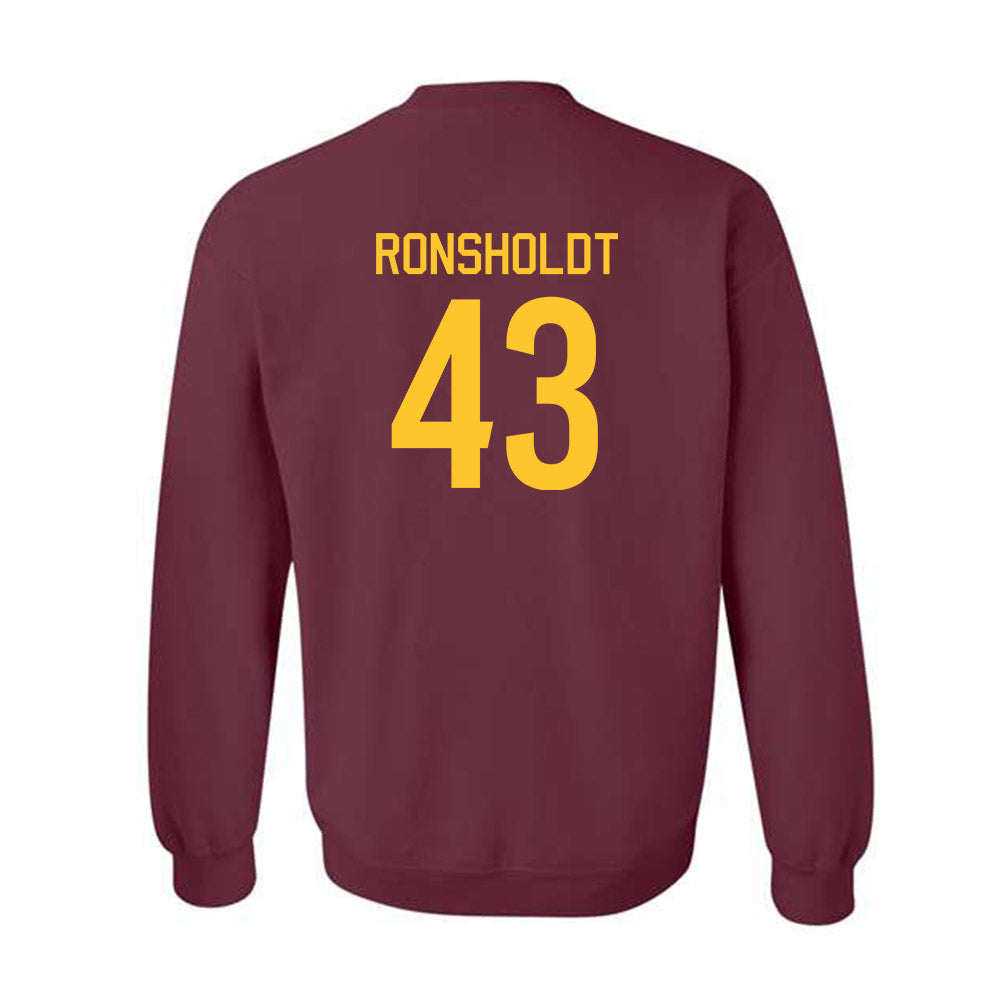 Arizona State - NCAA Women's Lacrosse : Vanessa Ronsholdt - Crewneck Sweatshirt Classic Shersey