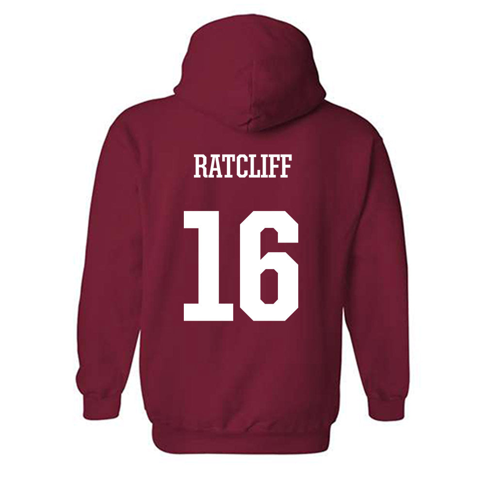 Arkansas - NCAA Softball : Carlee Ratcliff - Hooded Sweatshirt Classic Shersey