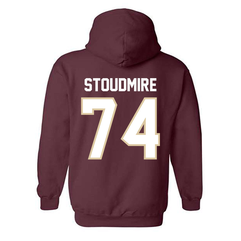 Boston College - NCAA Football : Owen Stoudmire - Maroon Classic Shersey Hooded Sweatshirt
