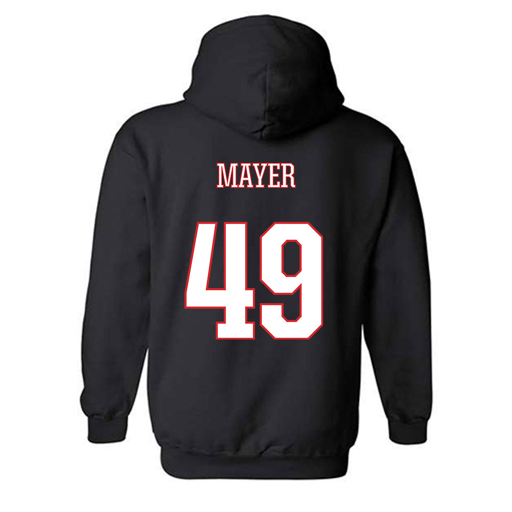 UConn - NCAA Baseball : Cameron Mayer - Hooded Sweatshirt Classic Shersey