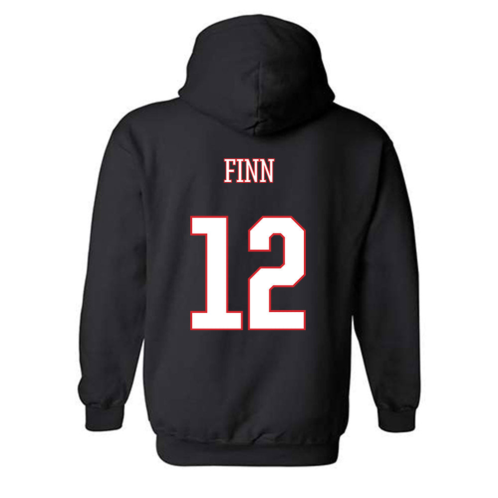 UConn - NCAA Baseball : Sean Finn - Hooded Sweatshirt Classic Shersey