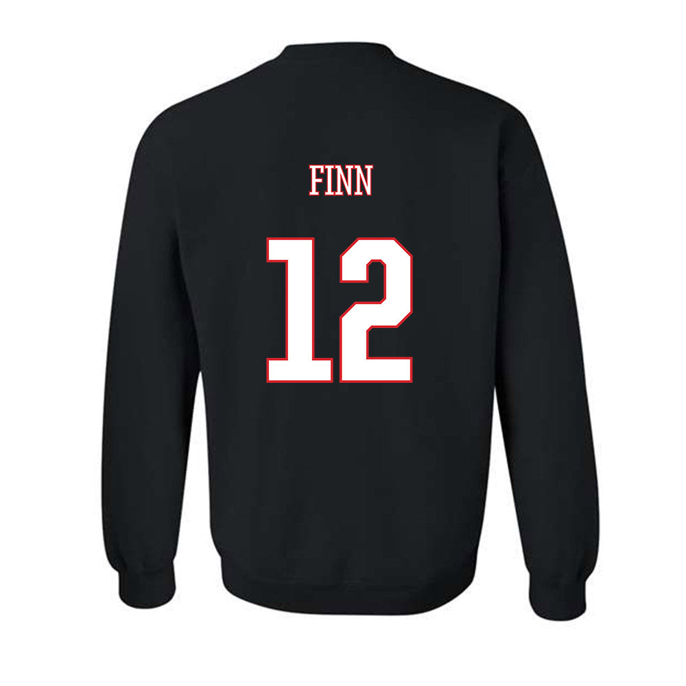 UConn - NCAA Baseball : Sean Finn - Crewneck Sweatshirt Classic Shersey