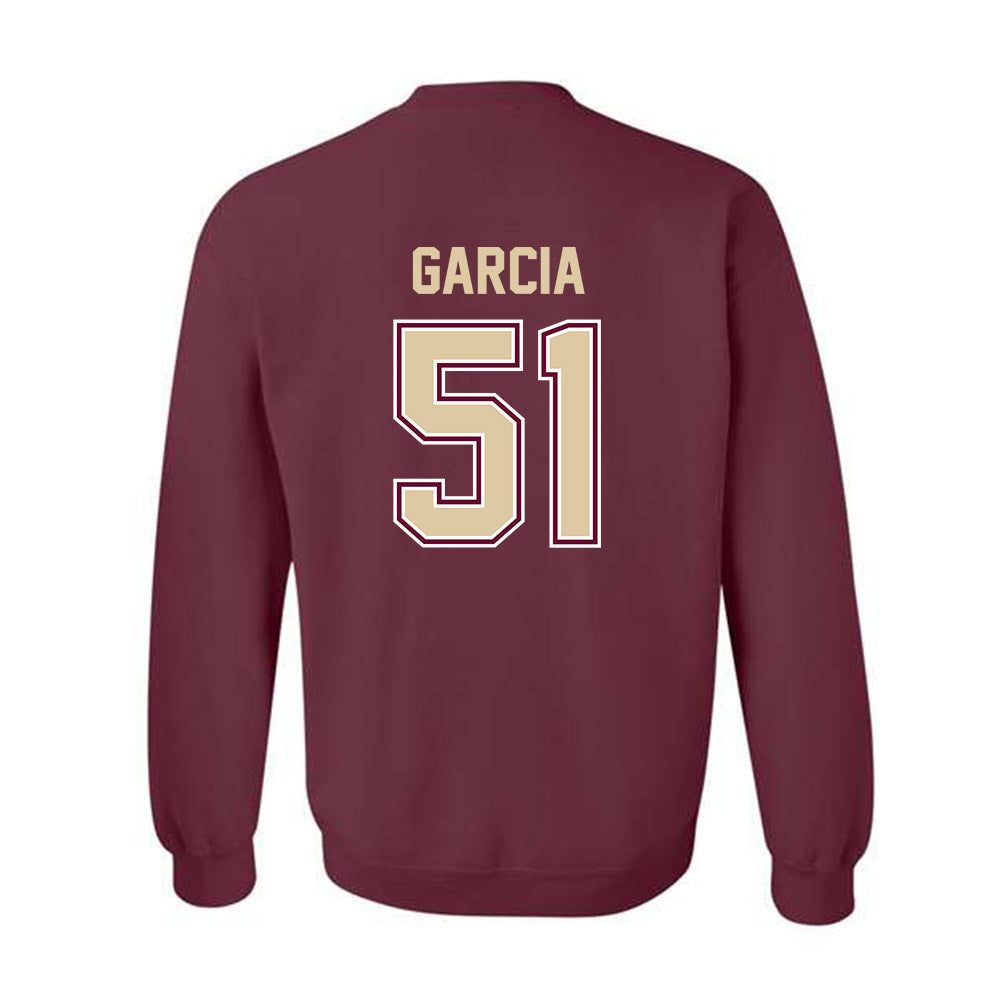 Boston College - NCAA Baseball : Esteban Garcia - Crewneck Sweatshirt Classic Shersey