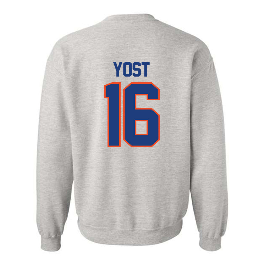 Florida - NCAA Baseball : Hayden Yost - Crewneck Sweatshirt Classic Shersey