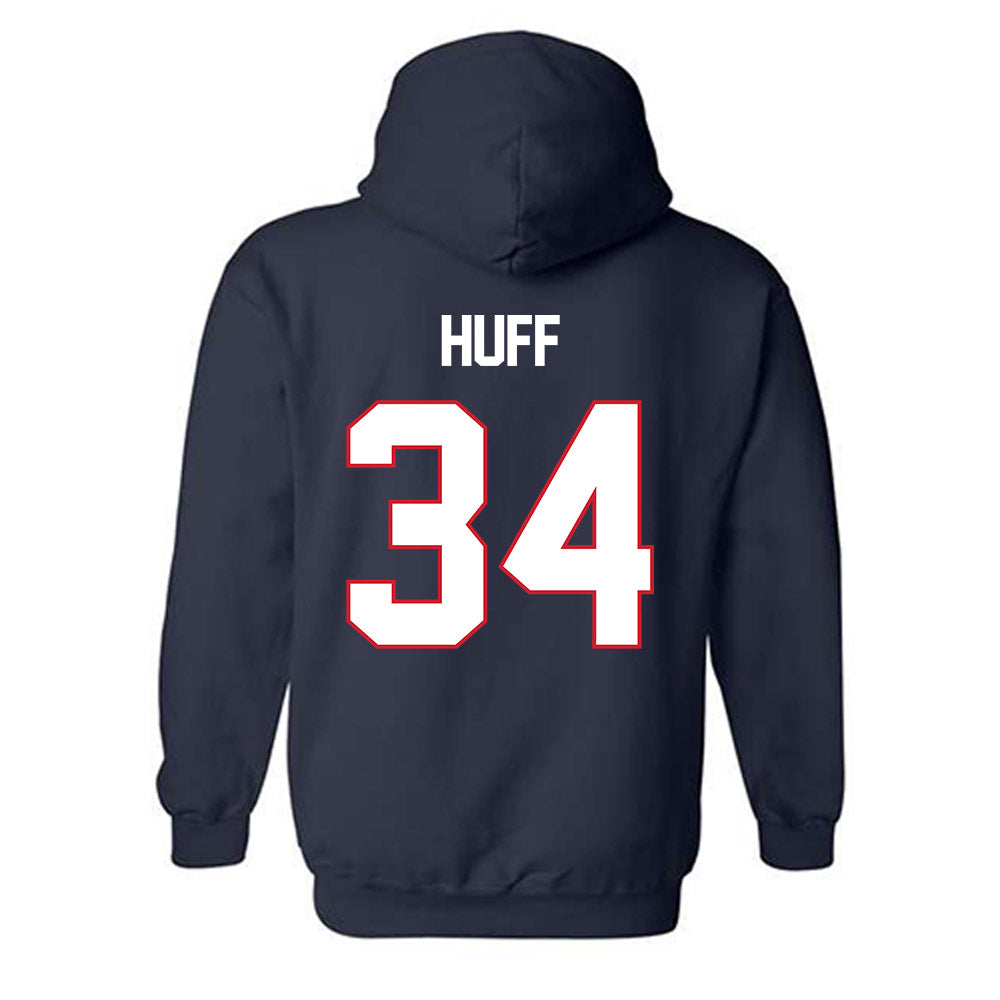 Gonzaga - NCAA Men's Basketball : Braden Huff - Hooded Sweatshirt Classic Shersey