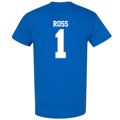 MTSU - NCAA Football : Teldrick Ross - Royal Classic Shersey Short Sleeve T-Shirt